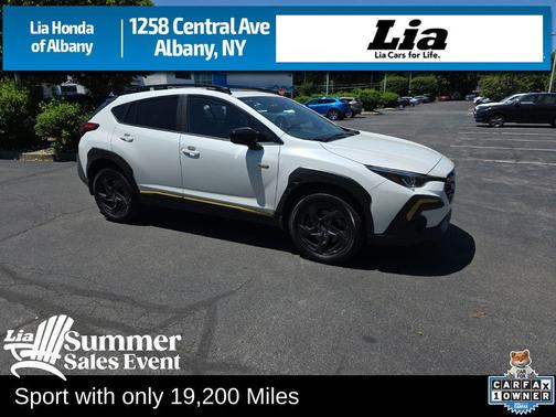 Crystal White Pearl 2025 Subaru Crosstrek Sport