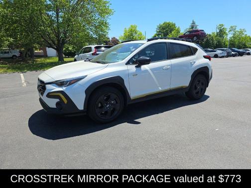 Crystal White Pearl 2025 Subaru Crosstrek Sport