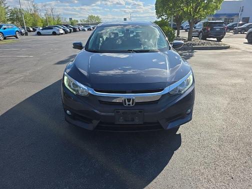 Modern Steel Metallic 2018 Honda Civic EX-T