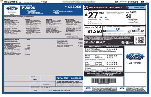 RUBY RED TINTED CLEARCOAT 2018 Ford Fusion SE