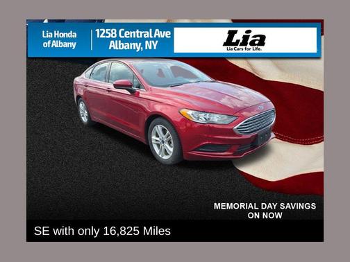 RUBY RED TINTED CLEARCOAT 2018 Ford Fusion SE