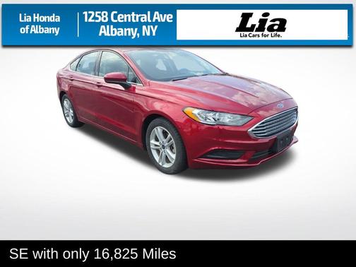 RUBY RED TINTED CLEARCOAT 2018 Ford Fusion SE