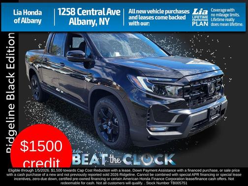 2026 Honda Ridgeline Black