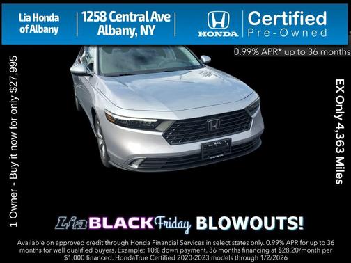 2024 Honda Accord EX 1.5T