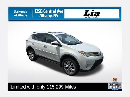 Blizzard Pearl 2013 Toyota RAV4 Limited
