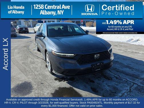 2023 Honda Accord LX 1.5T