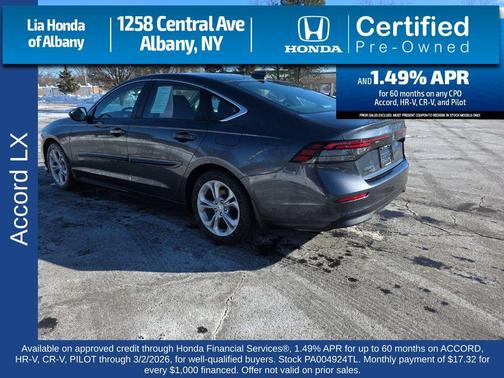 2023 Honda Accord LX 1.5T