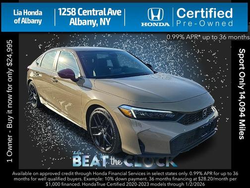 2025 Honda Civic Sport