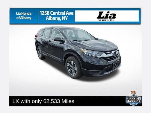 Crystal Black Pearl 2017 Honda CR-V LX