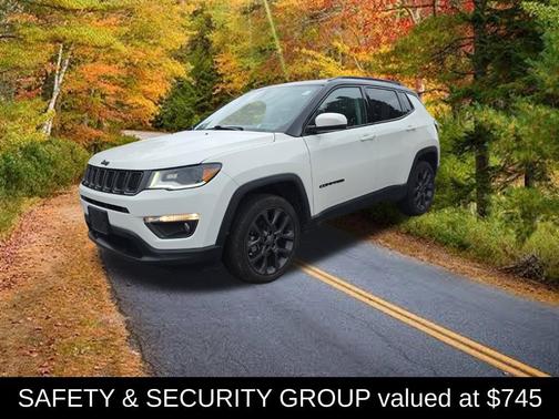 White Clearcoat 2019 Jeep Compass High Altitude