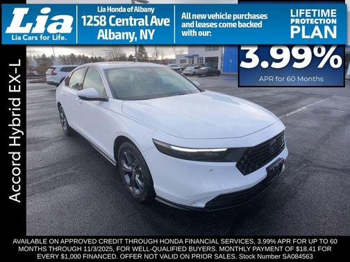 2025 Honda Accord Hybrid EX-L