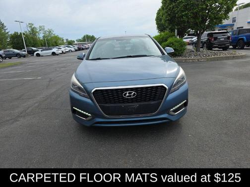 Graphite Blue Pearl 2016 Hyundai SONATA Hybrid Limited