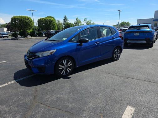 Aegean Blue Metallic 2016 Honda Fit EX