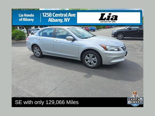 Alabaster Silver Metallic 2012 Honda Accord SE