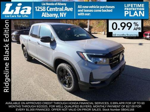 2025 Honda Ridgeline Black