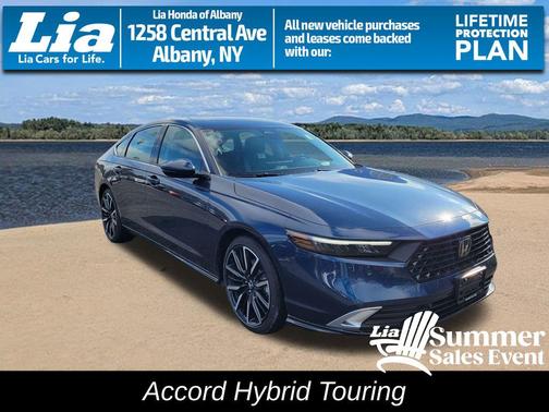 Canyon River Blue Metallic 2026 Honda Accord Hybrid Touring