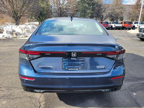 Canyon River Blue Metallic 2026 Honda Accord Hybrid Touring