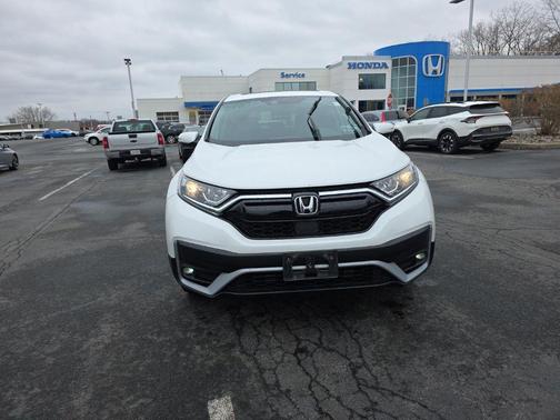 Platinum White Pearl 2021 Honda CR-V AWD EX-L