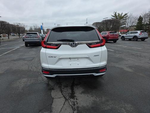 Platinum White Pearl 2021 Honda CR-V AWD EX-L
