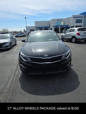 Ebony Black 2018 Kia Optima LX