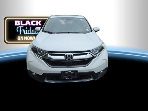 Platinum White Pearl 2019 Honda CR-V EX
