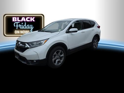 Platinum White Pearl 2019 Honda CR-V EX