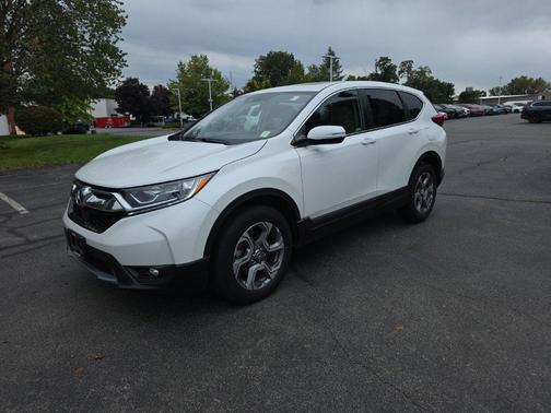 Platinum White Pearl 2019 Honda CR-V EX