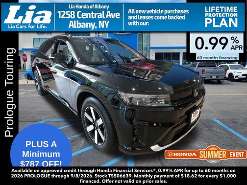 Raven Black 2026 Honda Prologue Touring