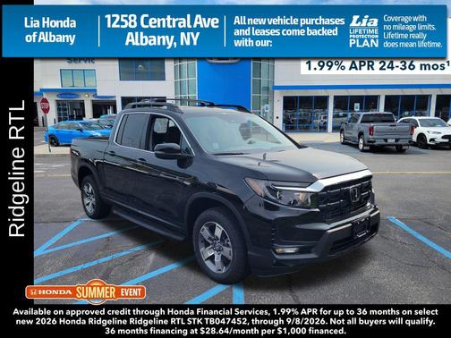 Nh-731p 2026 Honda Ridgeline RTL