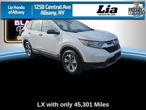 Platinum White Pearl 2019 Honda CR-V LX