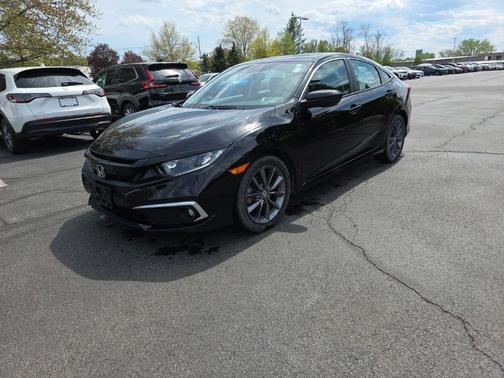 Crystal Black Pearl 2021 Honda Civic EX-L