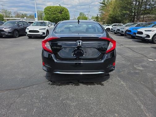 Crystal Black Pearl 2021 Honda Civic EX-L