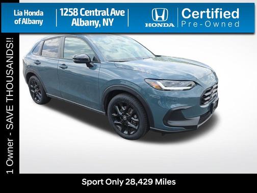 Nordic Forest Pearl 2024 Honda HR-V AWD Sport