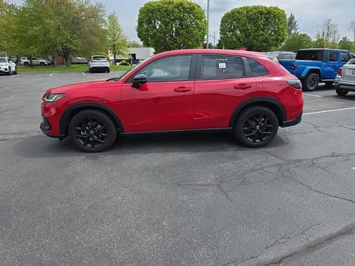 Milano Red 2025 Honda HR-V AWD Sport