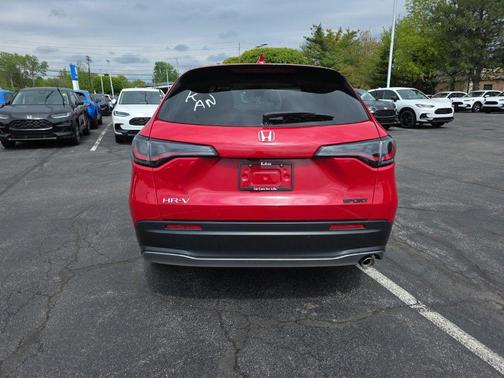 Milano Red 2025 Honda HR-V AWD Sport