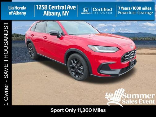 Milano Red 2025 Honda HR-V AWD Sport