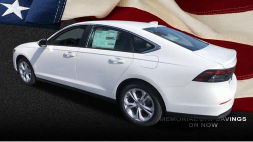 Platinum White Pearl 2025 Honda Accord LX 1.5T