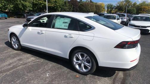 Platinum White Pearl 2025 Honda Accord LX 1.5T