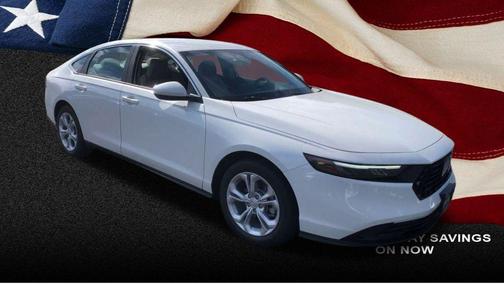 Platinum White Pearl 2025 Honda Accord LX 1.5T