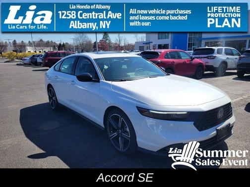 Platinum White Pearl 2026 Honda Accord SE
