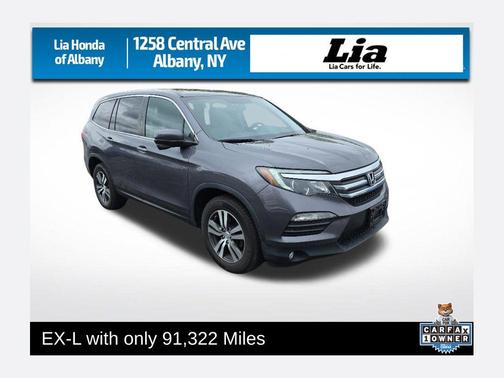Modern Steel Metallic 2016 Honda Pilot EX-L