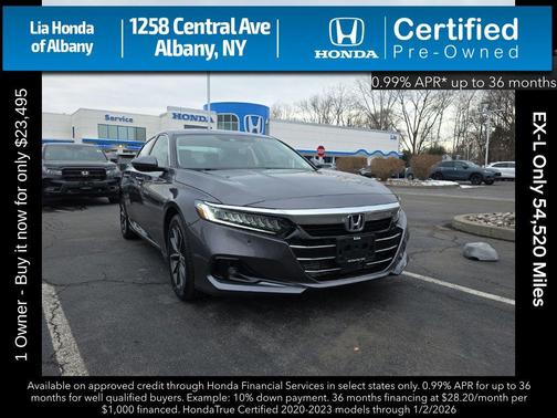 2022 Honda Accord EX-L 1.5T