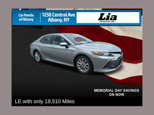 Celestial Silver Metallic 2021 Toyota Camry LE