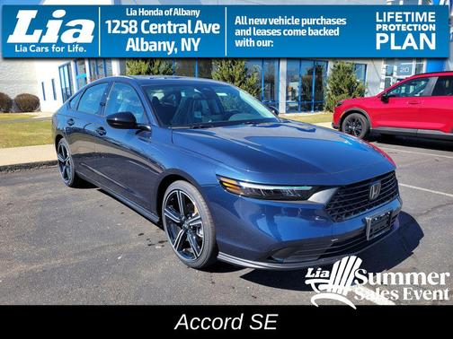 Canyon River Blue Metallic 2026 Honda Accord SE