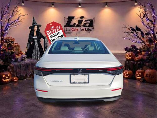 Platinum White Pearl 2026 Honda Accord LX 1.5T