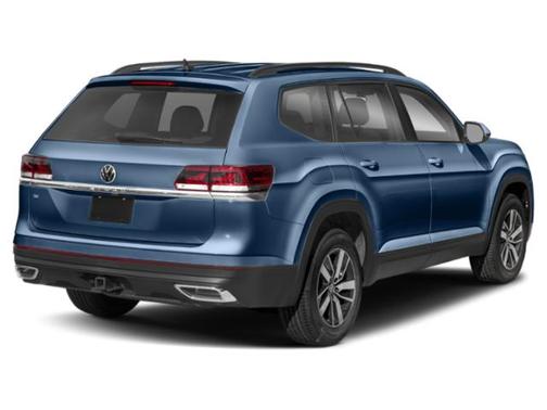 Tourmaline Blue Metallic 2022 Volkswagen Atlas 3.6L SE w/Technology