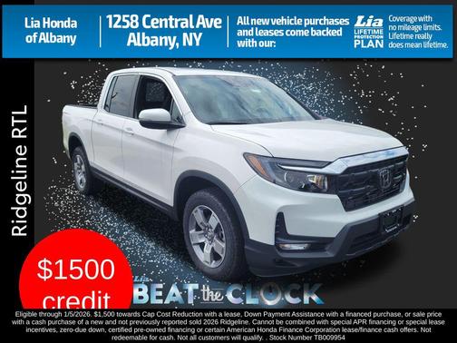 2026 Honda Ridgeline RTL