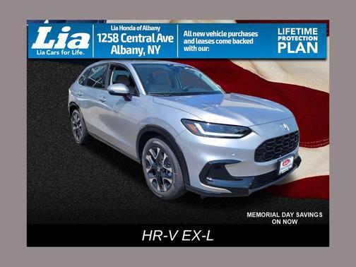 Solar Silver Metallic 2026 Honda HR-V EX-L