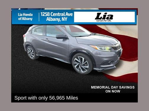Modern Steel Metallic 2019 Honda HR-V Sport