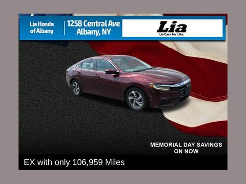 Crimson Pearl 2020 Honda Insight EX